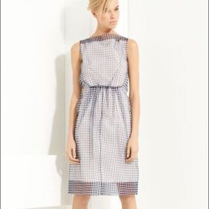 Marc Jacobs Gingham Print Organza Dress